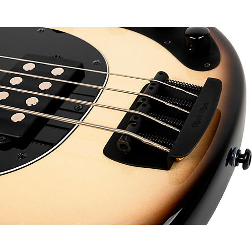 Ernie Ball Music Man StingRay Special H Electric Bass Guitar Black and Chrome