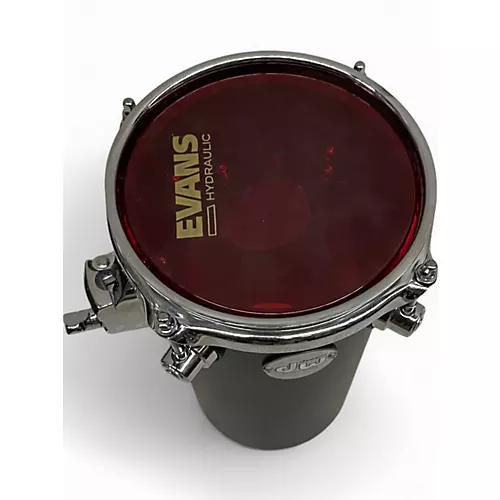 Used DW 6X12 DESIGN SERIES RATA TOM BLACK Drum BLACK 90