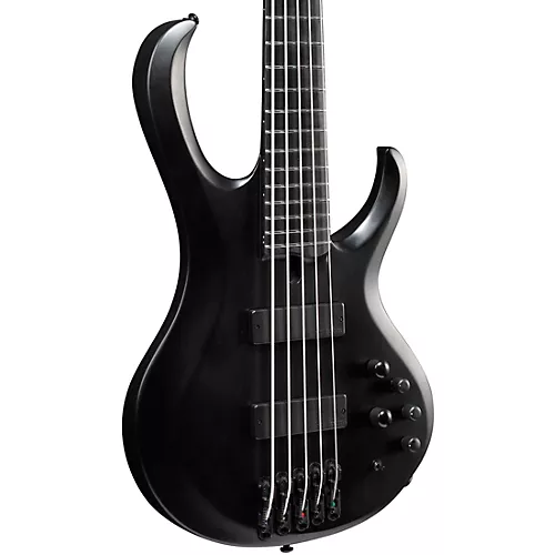 Ibanez BTB625EX 5-String Electric Bass Black Flat