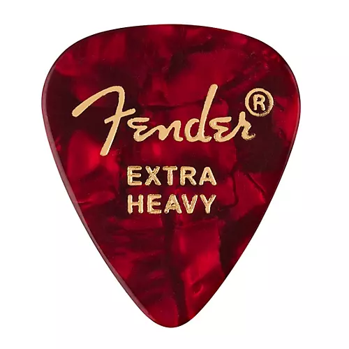 Fender 351 Premium Celluloid Guitar Picks 12-Pack Purple Moto X-Heavy