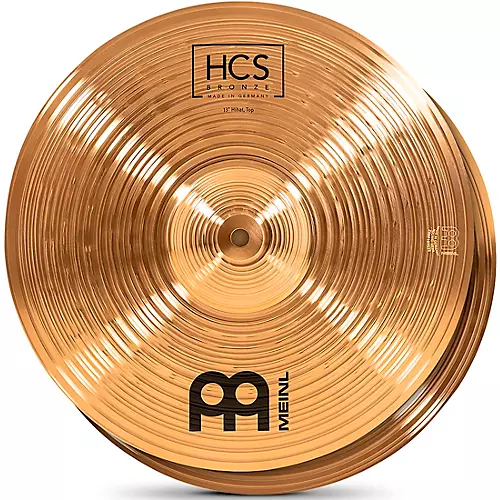 MEINL HCS Bronze Hi-Hat Cymbals 15 in.