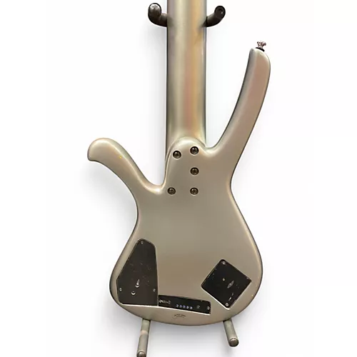 Used Ibanez EDA905 Silver Sparkle Electric Bass Guitar Silver Sparkle