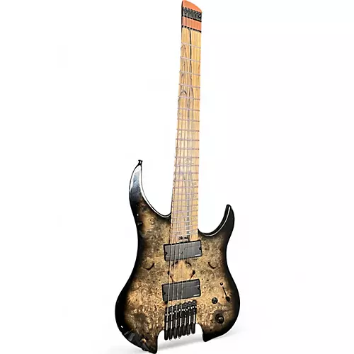 Used Legator G7FOD Trans Black Fade Solid Body Electric Guitar Trans Black Fade