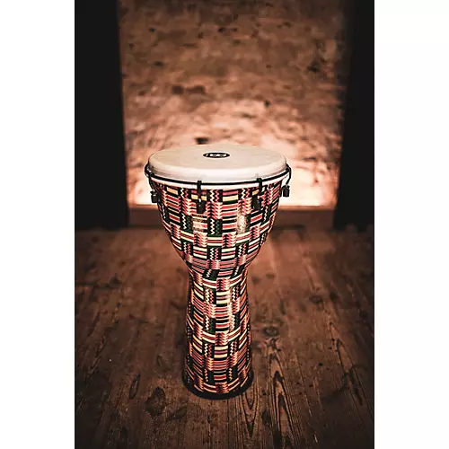 MEINL Alpine Synthetic Djembe 12 in. Barnwood