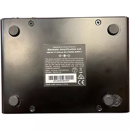 Used Blackstar Dept. 10 Dual Distortion Effect Pedal