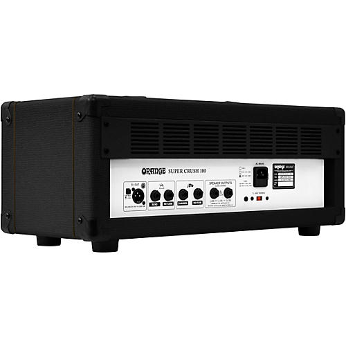 Orange Amplifiers Super Crush 100W Guitar Amp Head Black