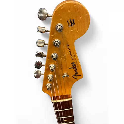 Used 2010 Fender 1960S Stratocaster 2 Tone Sunburst Solid Body Electric Guitar 2 Tone Sunburst