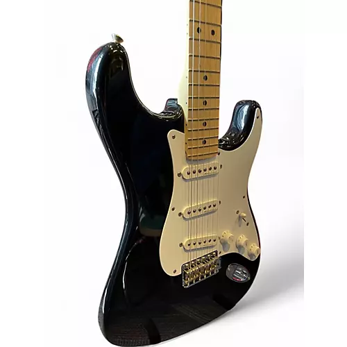 Used Fender Artist Series Eric Clapton Stratocaster Black Solid Body Electric Guitar Black