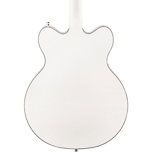 Gretsch Guitars G5422GLH Electromatic Classic Hollowbody Double-Cut With Gold Hardware Left-Handed Electric Guitar Snow Crest White