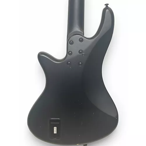 Used Schecter Guitar Research stiletto 4 Black Electric Bass Guitar Black