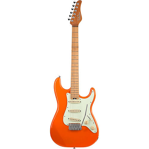 Schecter Guitar Research Nick Johnston Traditional S/S/S 6-String Electric Guitar Atomic Orange