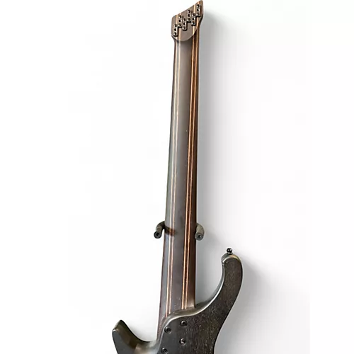 Used Ibanez EHB1506MS Black Ice  Electric Bass Guitar Black Ice