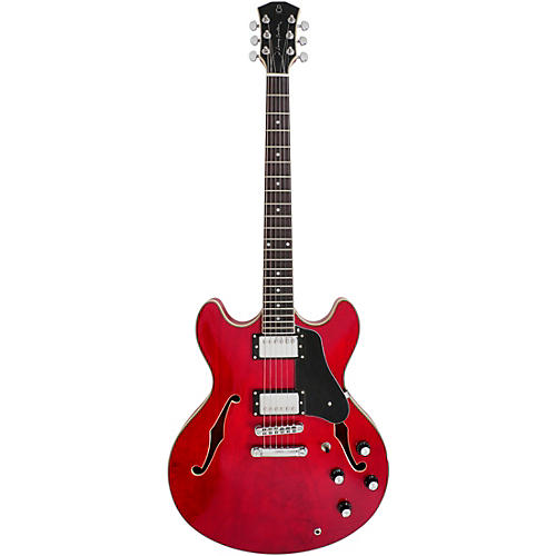 SIRE Larry Carlton H7 Hollowbody Electric Guitar See-Thru Red