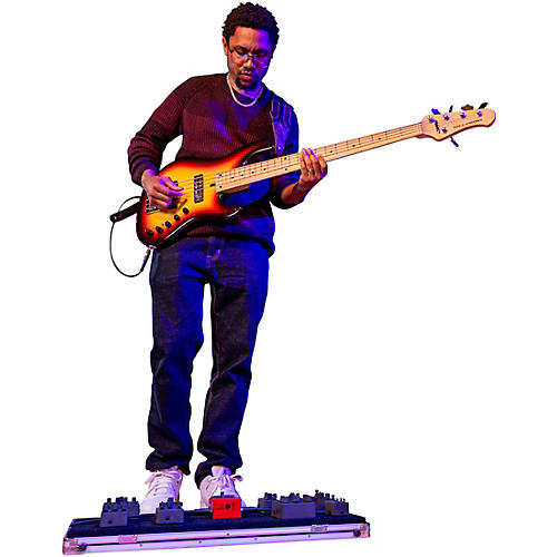 Zoom MS-60B+ MultiStomp Bass Effects Pedal Red