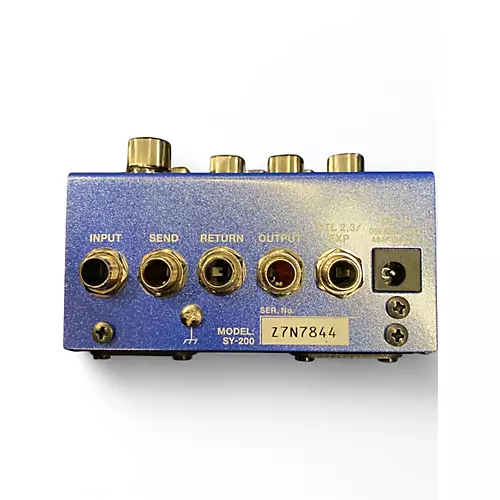 Used BOSS SY200 GUITAR SYNTHESIZER Effect Processor