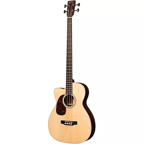 Martin BC-16E Left-Handed Acoustic-Electric Bass Guitar Natural