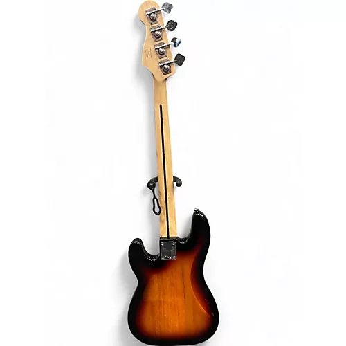 Used Squier Precision Bass 3 Tone Sunburst Electric Bass Guitar 3 Tone Sunburst