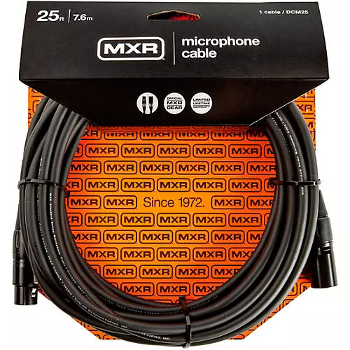 MXR XLR Microphone Cable 5 ft. Black
