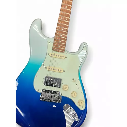 Used Fender Player Plus Stratocaster blair blue Solid Body Electric Guitar blair blue