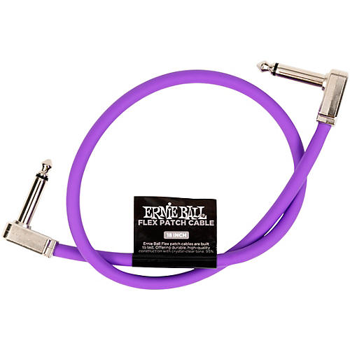 Ernie Ball Flex Patch Cable 3 in. Black