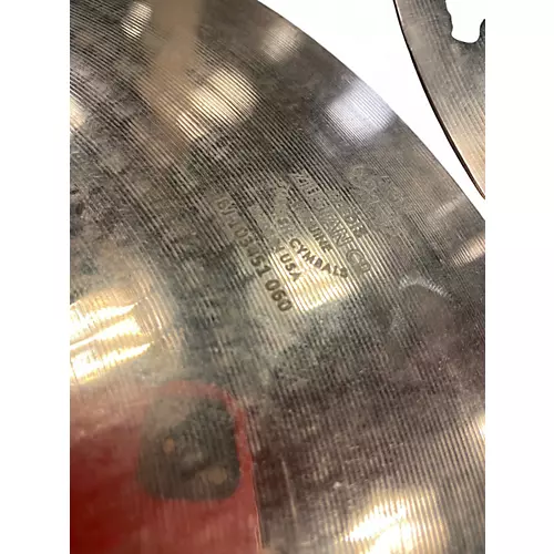 Used Zildjian 14in A Custom Hi Hat Pair Cymbal 33