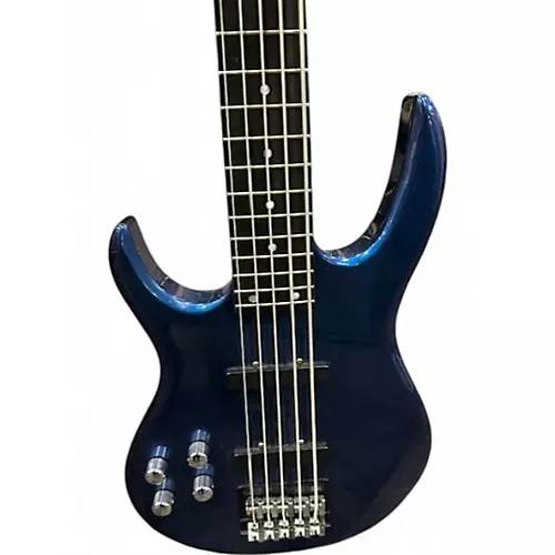 Used Carvin LB75 LH Blue Electric Bass Guitar Blue