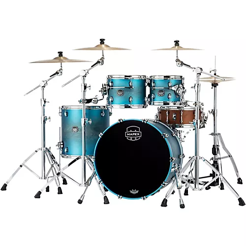 Mapex Saturn Evolution Rock Maple 4-Piece Shell Pack With 22