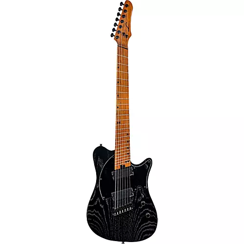 Legator Opus Tradition 7-String Multi-Scale Electric Guitar Stealth Black