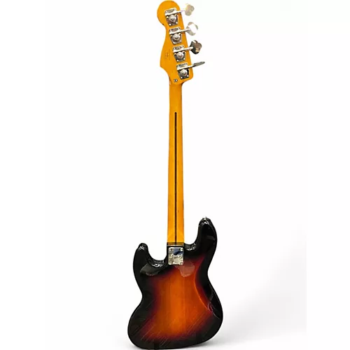 Used Squier Classic Vibe 1960S Jazz Bass 3 Tone Sunburst Electric Bass Guitar 3 Tone Sunburst