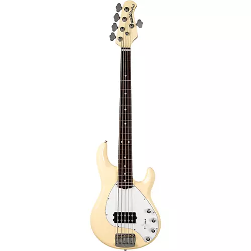 Ernie Ball Music Man StingRay5 Special H 5-String Electric Bass Guitar Black and Chrome