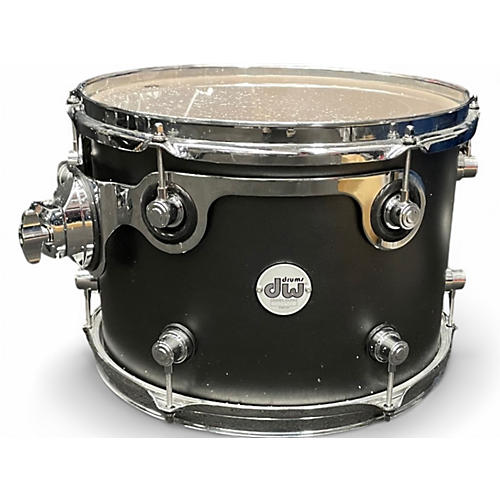 Used DW 3 Piece Design Series Satin Black Drum Kit Satin Black