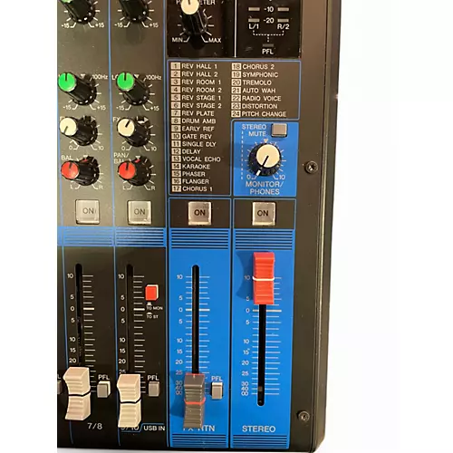 Used Yamaha MG10XUF Unpowered Mixer