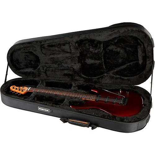 Ernie Ball Music Man Luke 4 SSS Electric Guitar Scoville Red