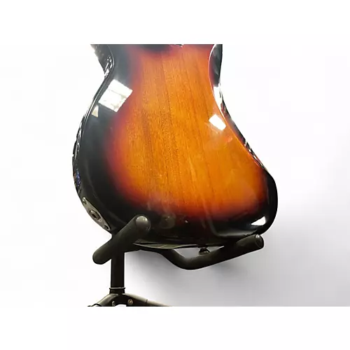 Used Squier Precision Bass 3 Tone Sunburst Electric Bass Guitar 3 Tone Sunburst