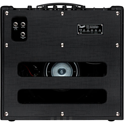 Supro 1822 Delta King 12 15W 1x12 Tube Guitar Amp Black