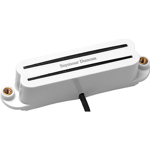 Seymour Duncan SHR-1 Hot Rails Strat Single-Coil-Sized Humbucker Pickup Parchment Bridge