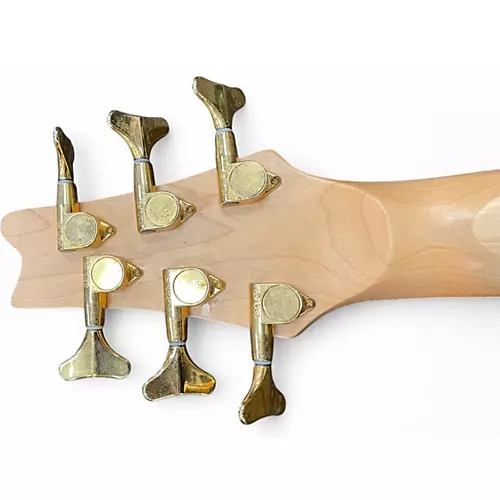 Used Aio WOLF KTB-6 Red Electric Bass Guitar Red