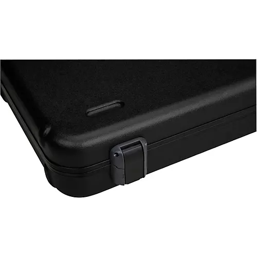 Fender Deluxe Molded Acoustasonic Case Black Grey Plush