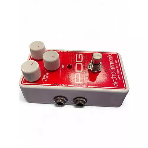 Used Electro-Harmonix Nano POG Polyphonic Octave Generator Effect Pedal