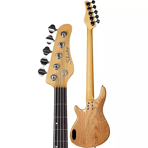 Schecter Guitar Research CV-5 Bass 5-String Electric Bass Guitar Ivory