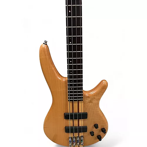 Used Ibanez SR1000EFM Natural Electric Bass Guitar Natural