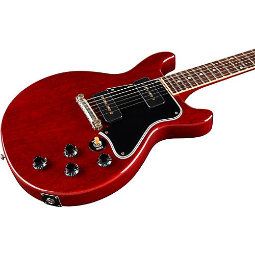Gibson Custom 1960 Les Paul Special Double-Cut Electric Guitar VOS Cherry Red