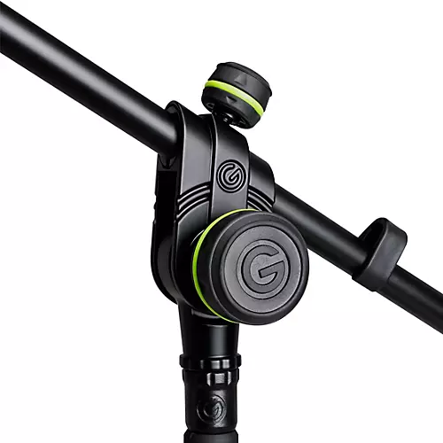 Gravity Stands Microphone Stand Short With Folding Tripod Base - Heavy Duty