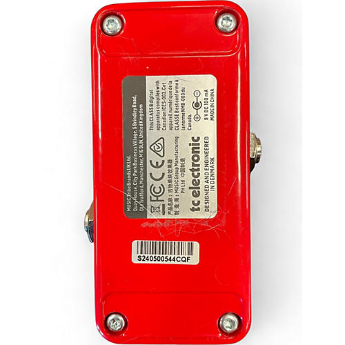 Used TC Electronic Sub N Up Mini Octaver Effect Pedal