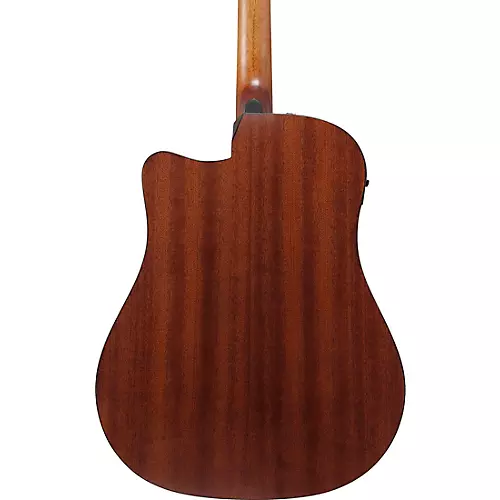 Ibanez AAD50CE Advanced Sitka Spruce-Sapele Grand Dreadnought Acoustic-Electric Guitar Charcoal Burst