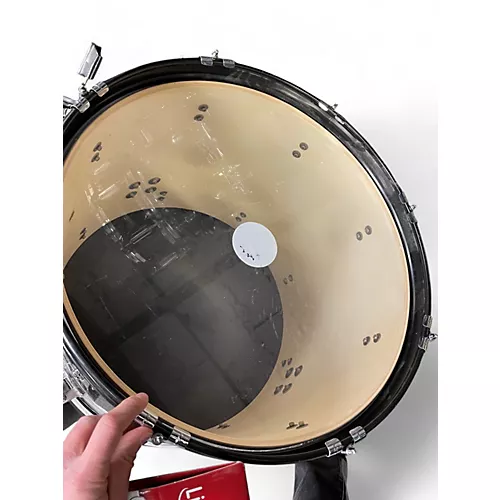 Used Sound Percussion Labs 4 Piece Drum Kit Black Drum Kit Black