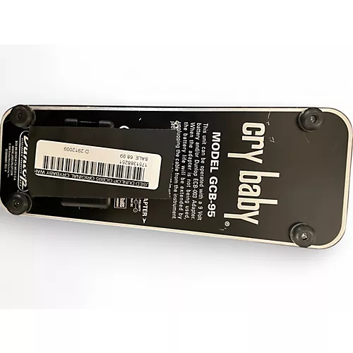 Used Dunlop GCB95 Original Crybaby Wah Effect Pedal