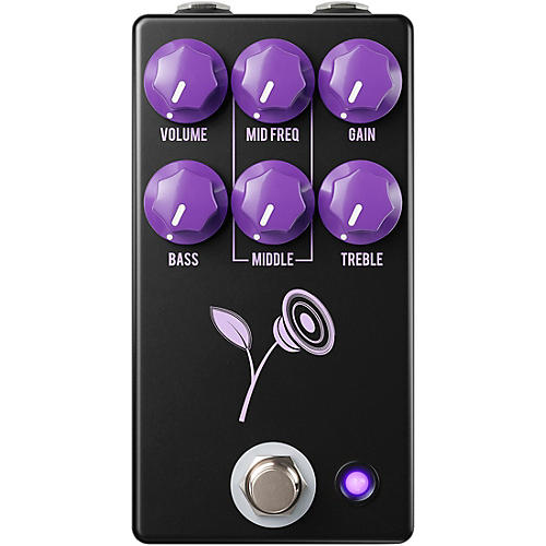 JHS Pedals Violet Lari Basilio Signature Distortion/Overdrive Effects Pedal Purple