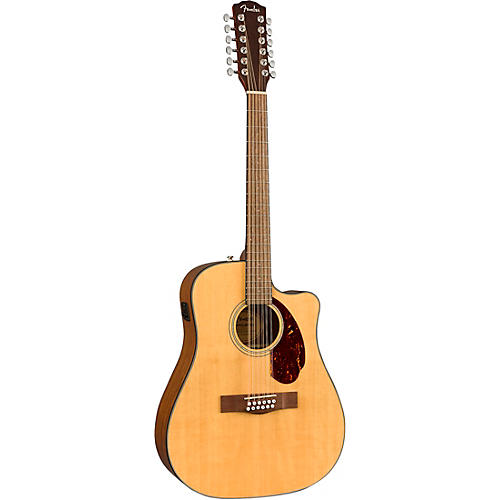 Fender CD-140SCE 12-String Dreadnought Acoustic-Electric Guitar Natural