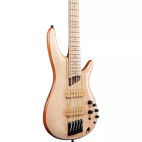 Ibanez Premium SR5FMDX2 5-String Electric Bass Natural Low Gloss